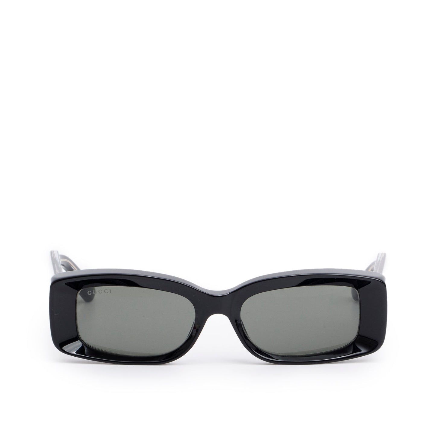 Gucci GG1528S Black Acetate Rectangle Sunglasses