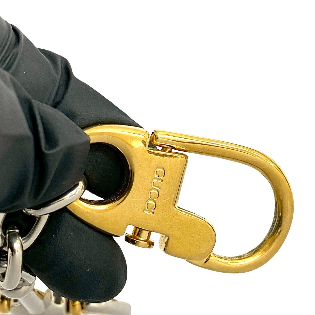 GUCCI key ring Gold Plated gold