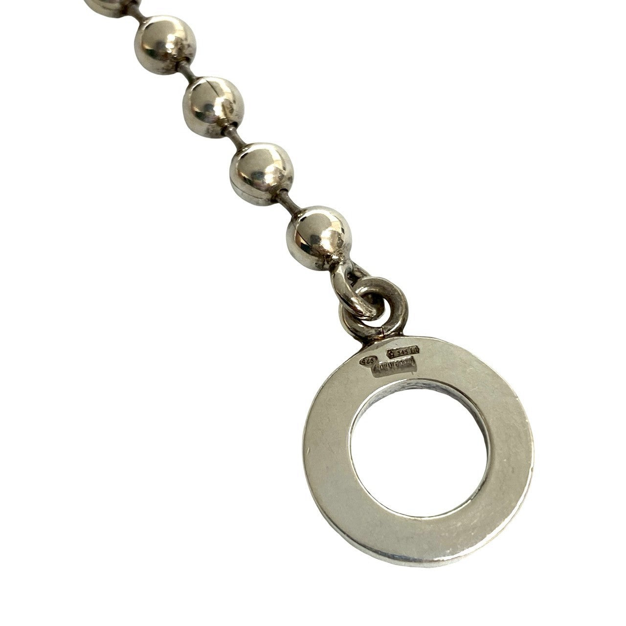 GUCCI bracelet Silver925 Silver ball chain bracelet