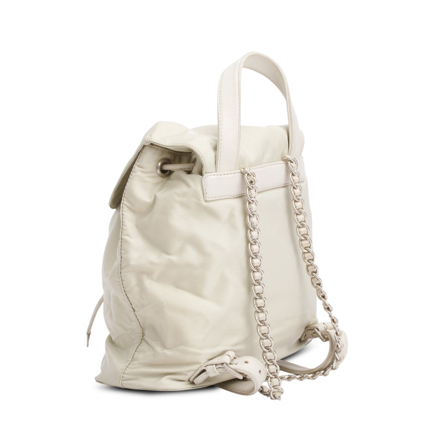 Prada Grey Tessuto Nylon Backpack