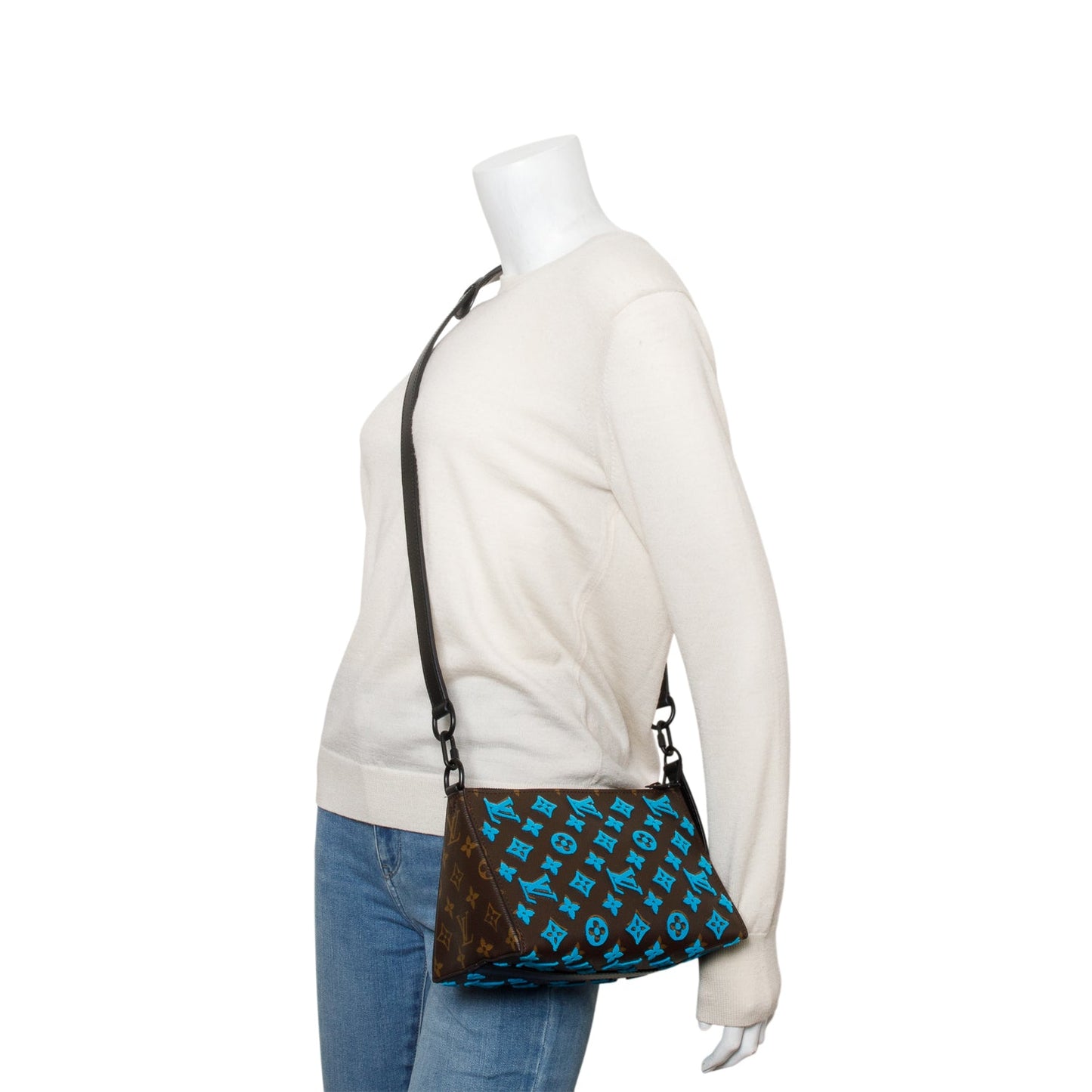 Louis Vuitton Monogram Tuffetage Triangle Messenger