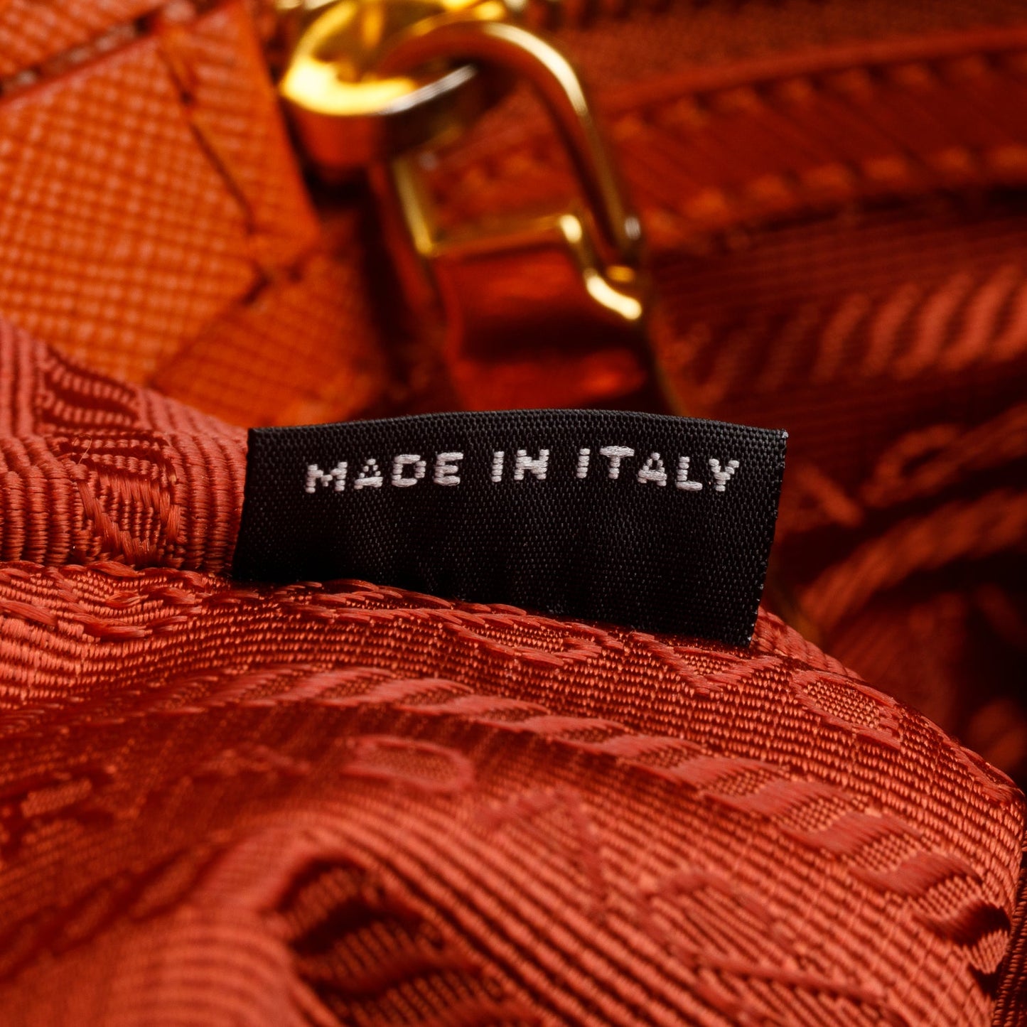 Prada Orange Saffiano Lux Galleria Large Tote