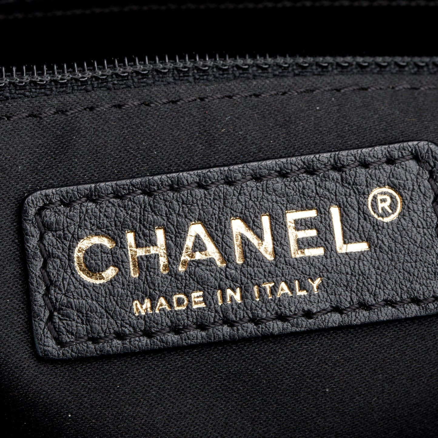 Chanel Black Caviar Leather Grand Shopping Tote (GST)