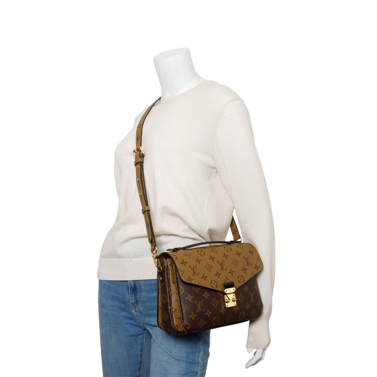Louis Vuitton Reverse Monogram Pochette Metis