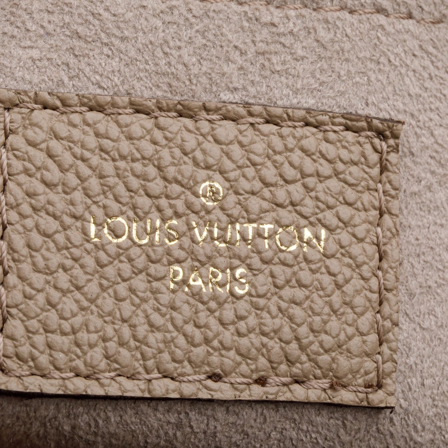Louis Vuitton 2025 Taupe Empreinte Monogram Giant Speedy Bandouliere 20