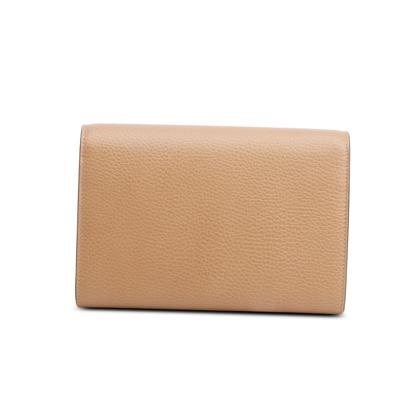 Gucci Brown Leather Mini Dionysus Wallet on Chain
