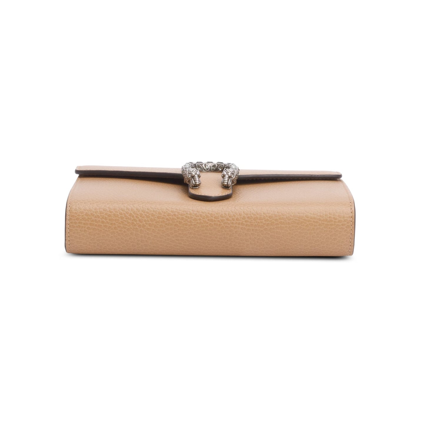 Gucci Brown Leather Mini Dionysus Wallet on Chain
