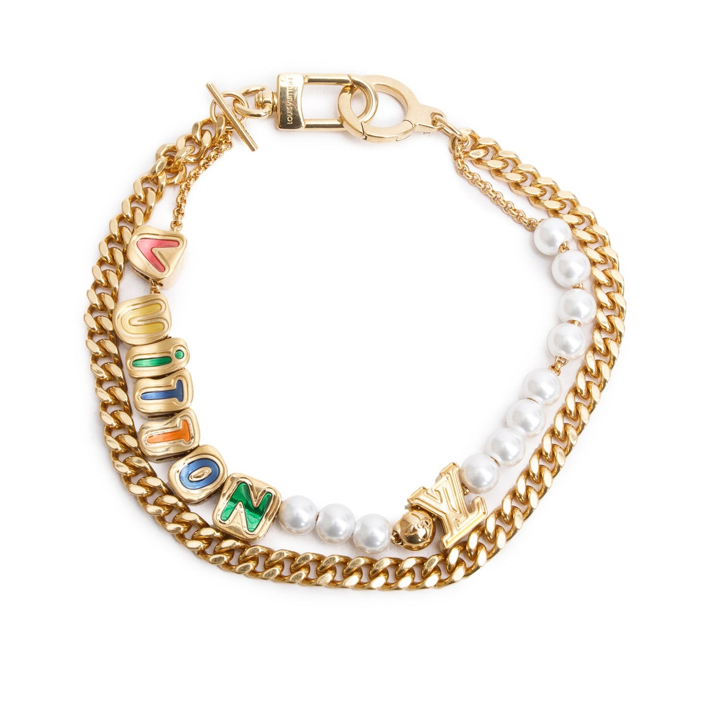 Louis Vuitton 2024 Gold-Tone Chain Belt