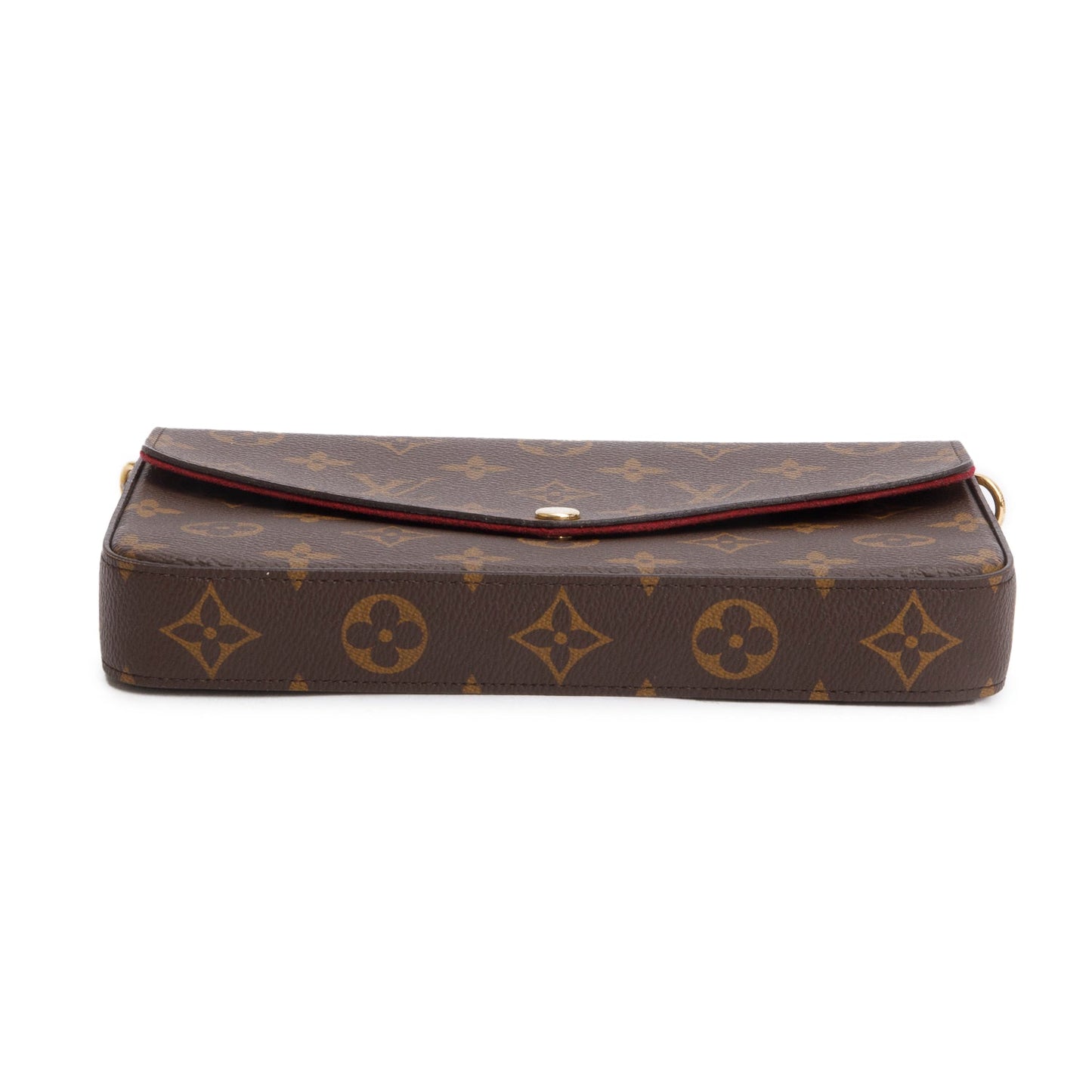 Louis Vuitton Fuschia Monogram Pochette Felicie Wallet on Chain