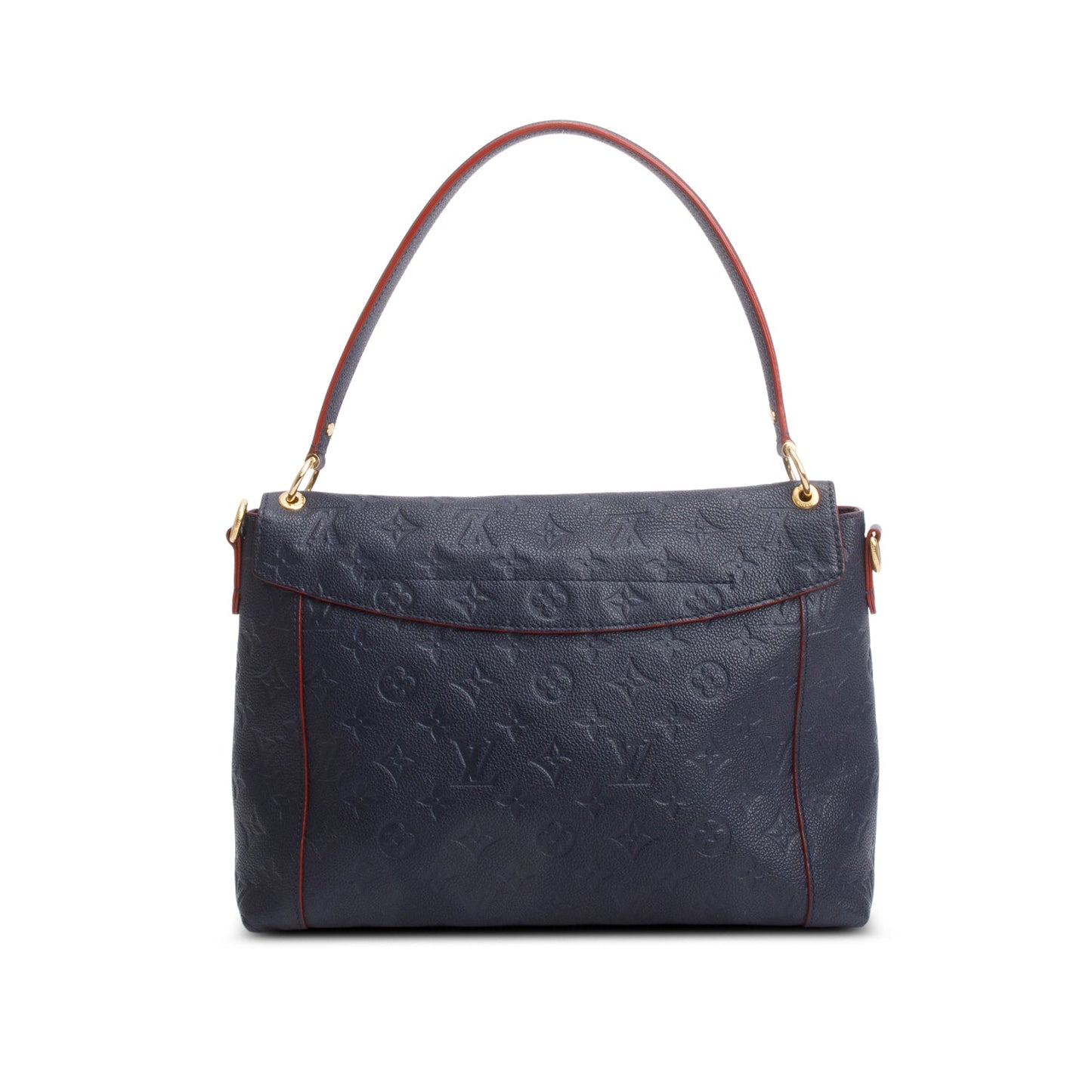 Louis Vuitton Navy Empreinte Blanche MM