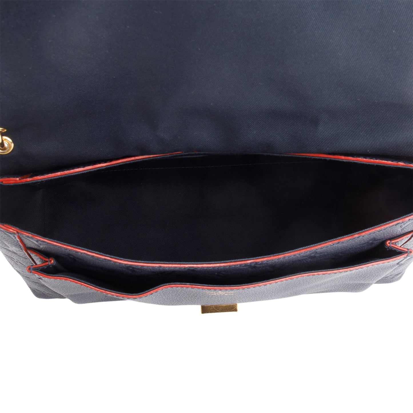 Louis Vuitton Navy Empreinte Blanche MM