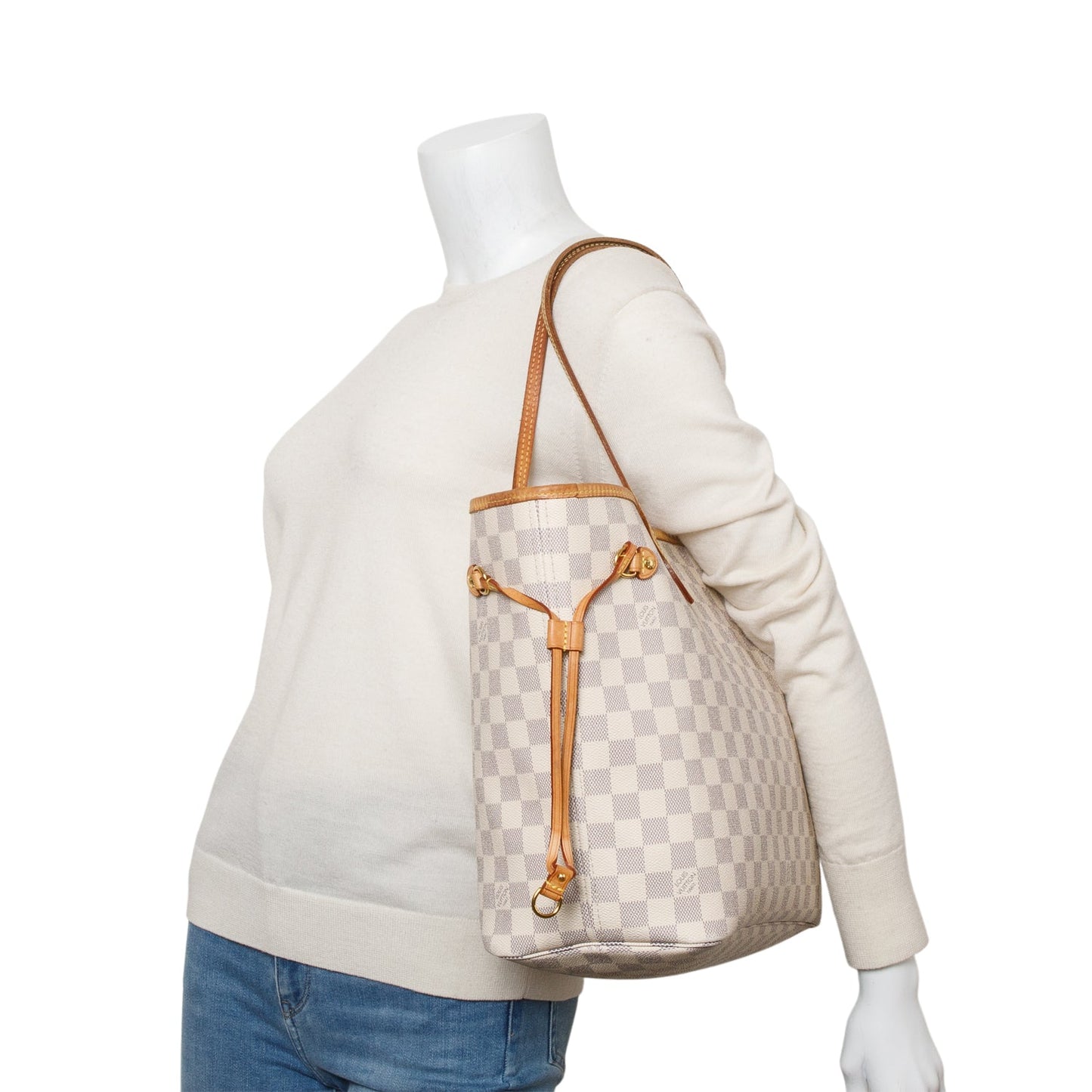 Louis Vuitton Damier Azur Neverfull MM