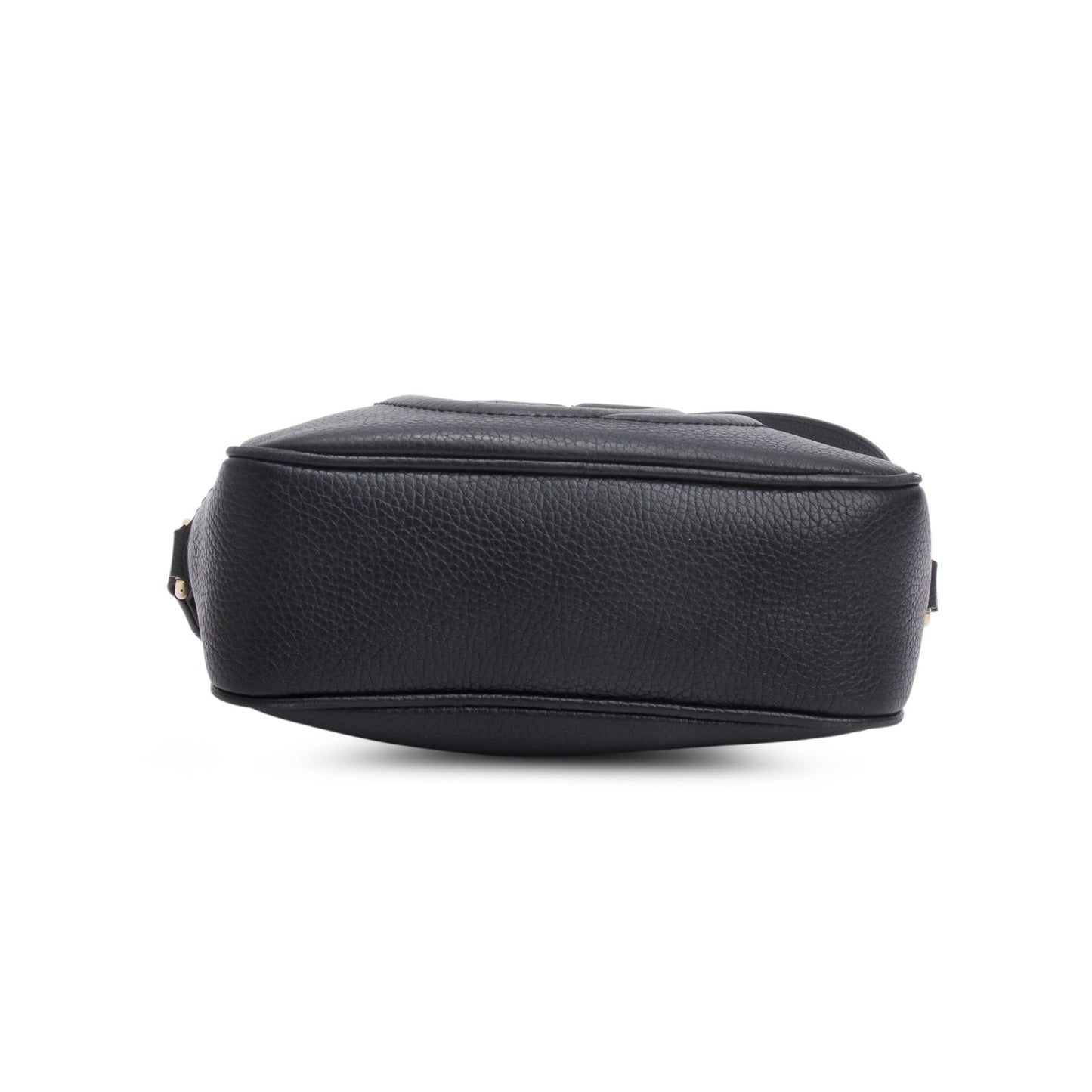 Gucci Black Pebbled Calfskin Leather Small Soho Disco Bag