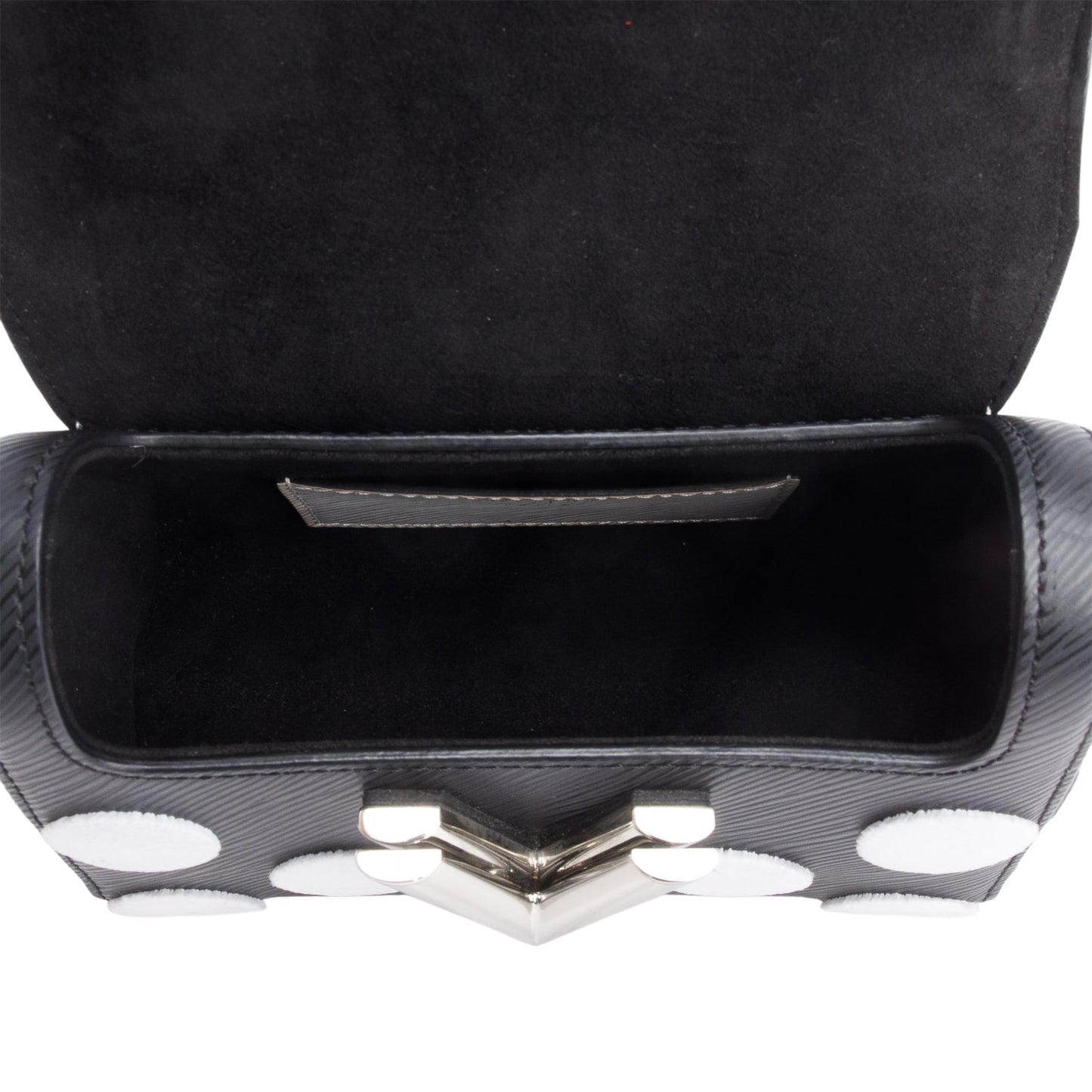 Louis Vuitton Black/White Epi Leather Polka Dots Twist PM Shoulder Bag