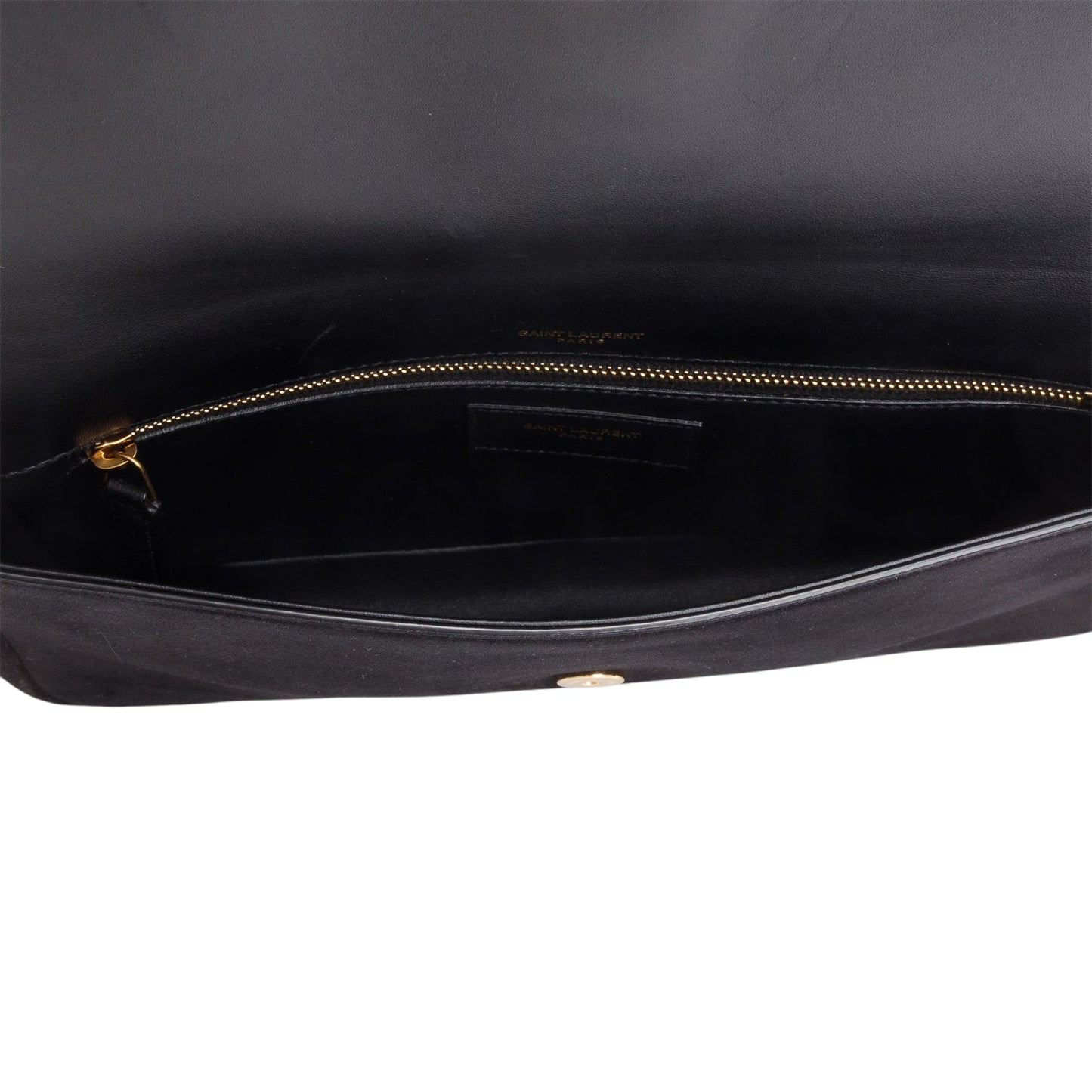 Saint Laurent 2020 Black Suede Kate Tassel 99 Baguette Bag