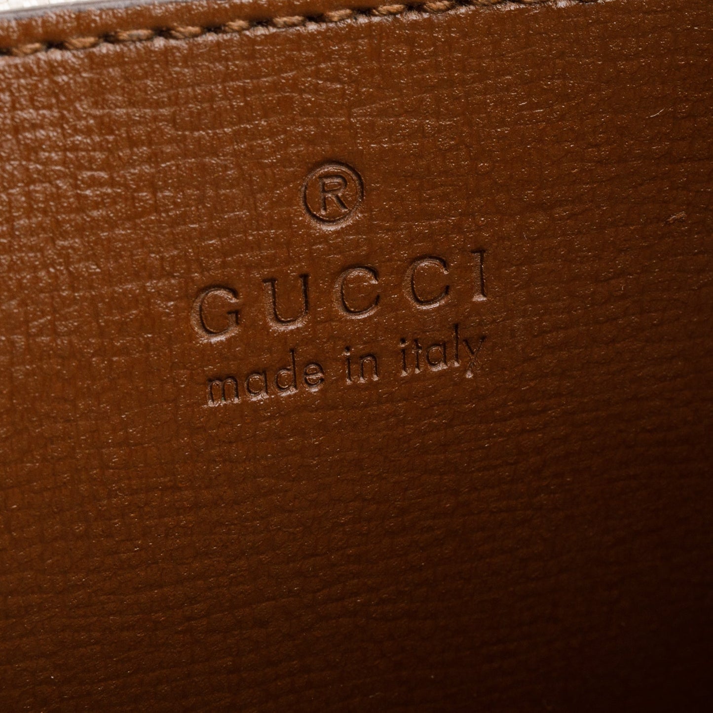 Gucci GG Supreme Monogram Azalea Calfskin Retro Interlocking G Messenger Bag