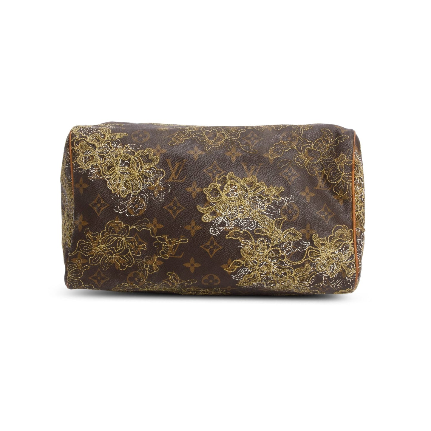 Louis Vuitton Gold Monogram Dentelle Speedy 30