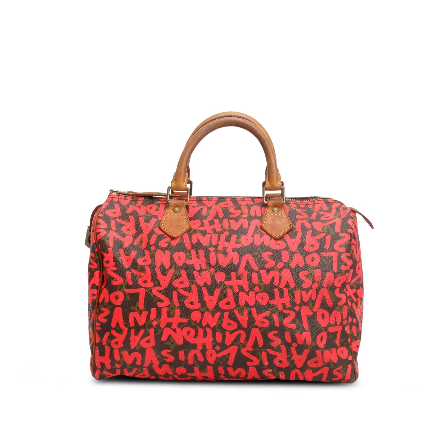 Louis Vuitton Pink Monogram Graffiti Speedy 30