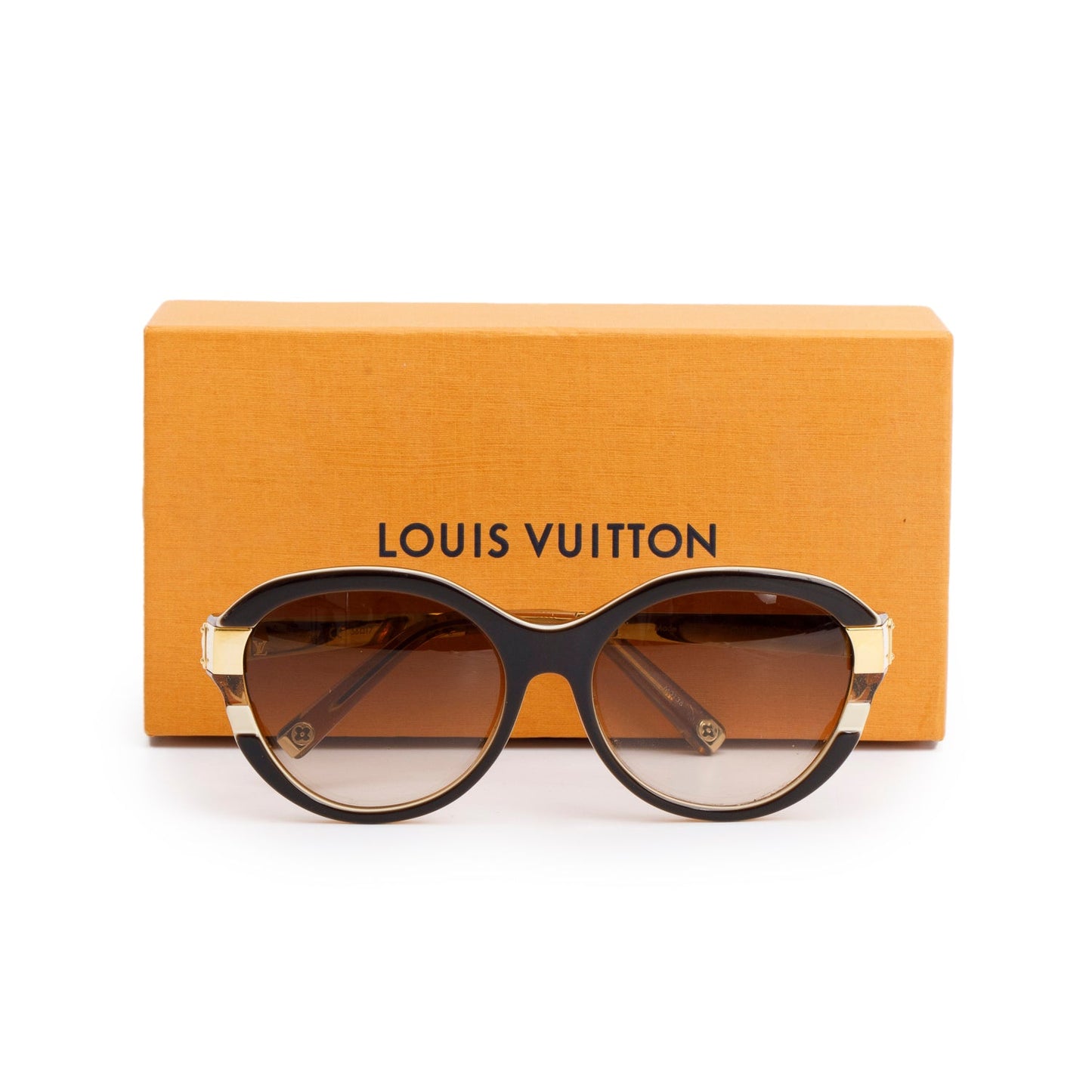Louis Vuitton Z0487W Brown Acetate Le Petit Soupcon Cat Eye Sunglasses