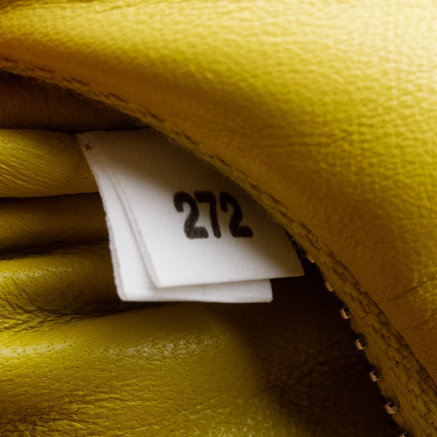 Prada Yellow Nappa Soft Padded Mini Bag
