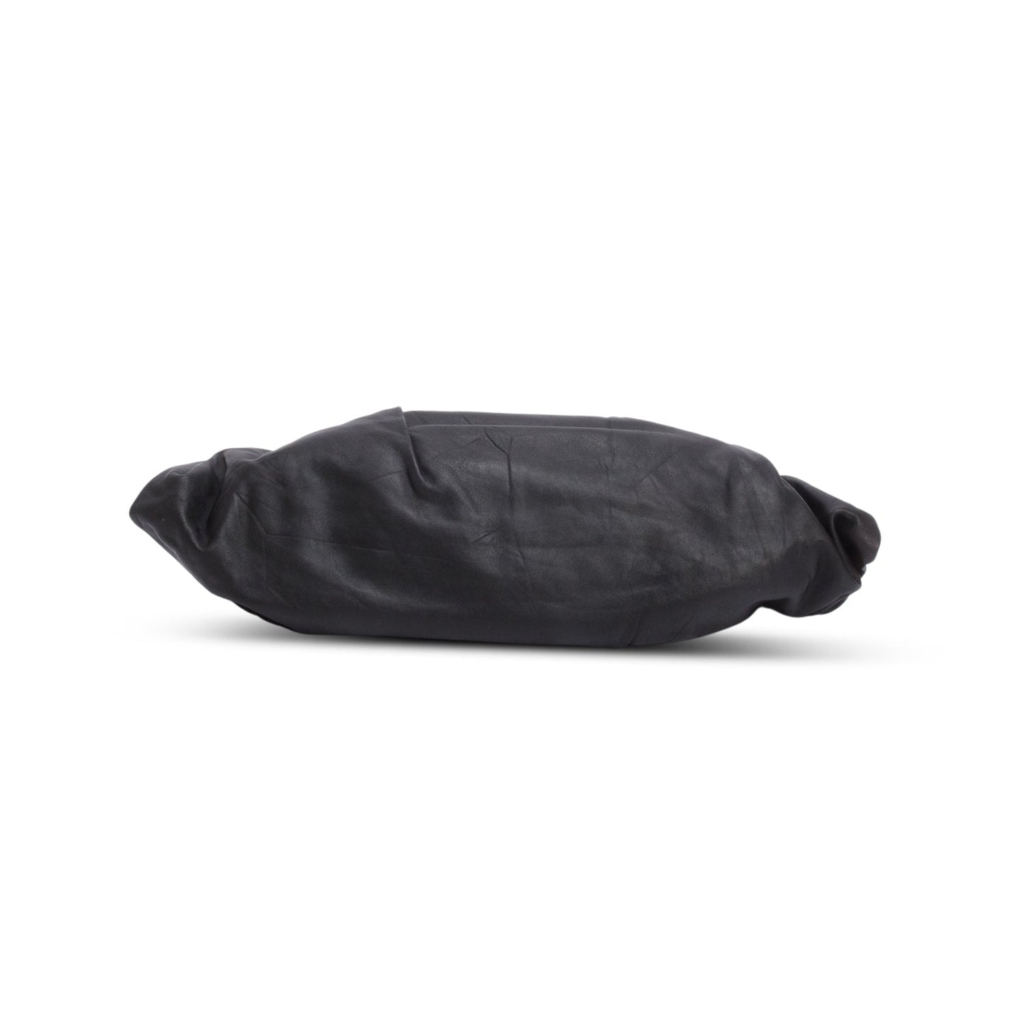Prada Black Nappa Soft Pleated Clutch