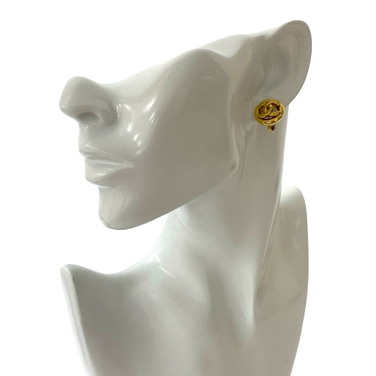 CHANEL Earring Gold Plated gold
