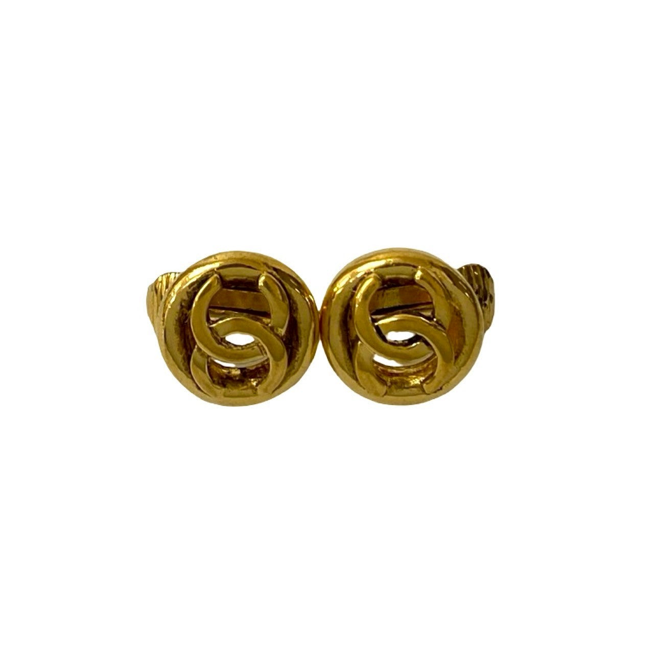CHANEL Earring Gold Plated gold