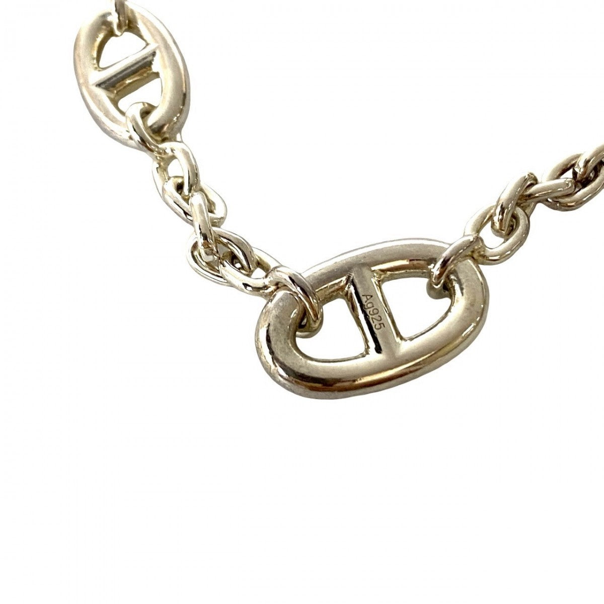 HERMES Necklace Silver925 Silver Farandole Long Necklace