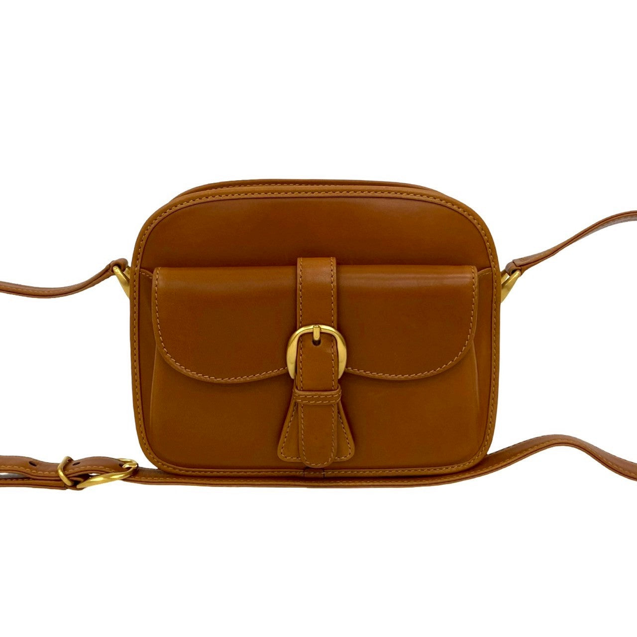 GUCCI Shoulder Bag leather Brown Sherry line