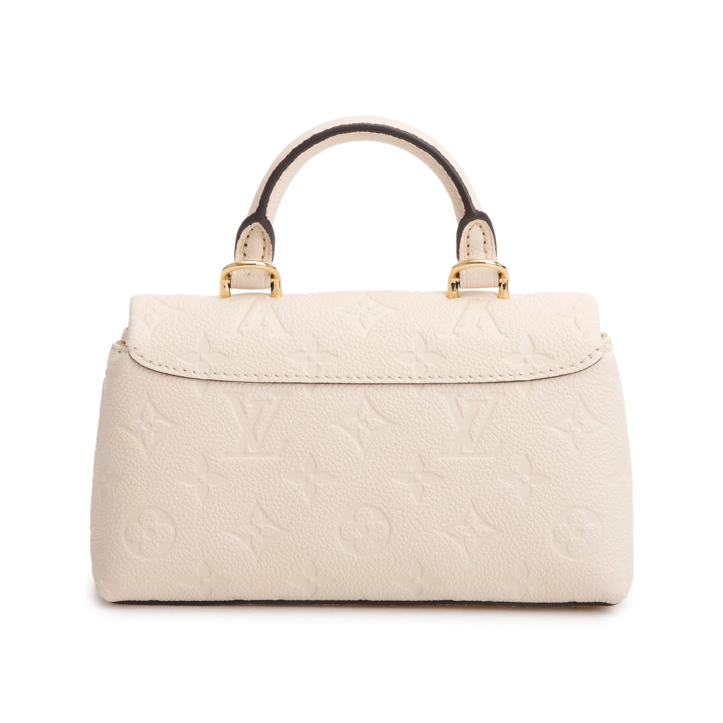 Louis Vuitton 2025 Creme Monogram Empreinte Leather Nano Madeleine