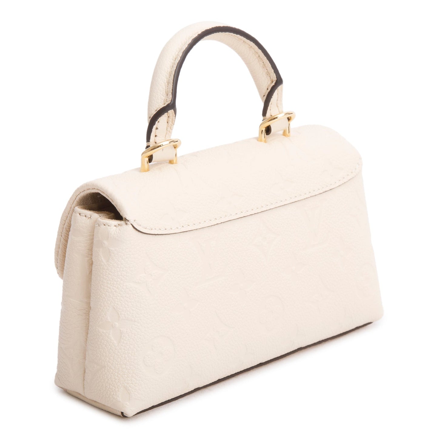 Louis Vuitton 2025 Creme Monogram Empreinte Leather Nano Madeleine