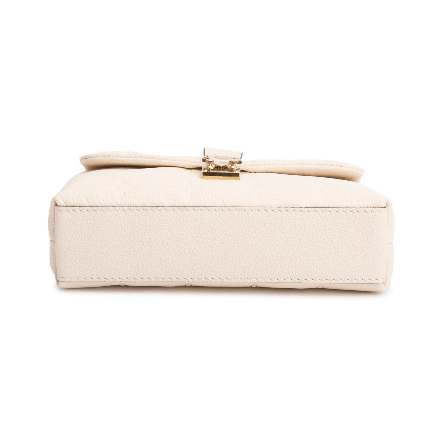 Louis Vuitton 2025 Creme Monogram Empreinte Leather Nano Madeleine
