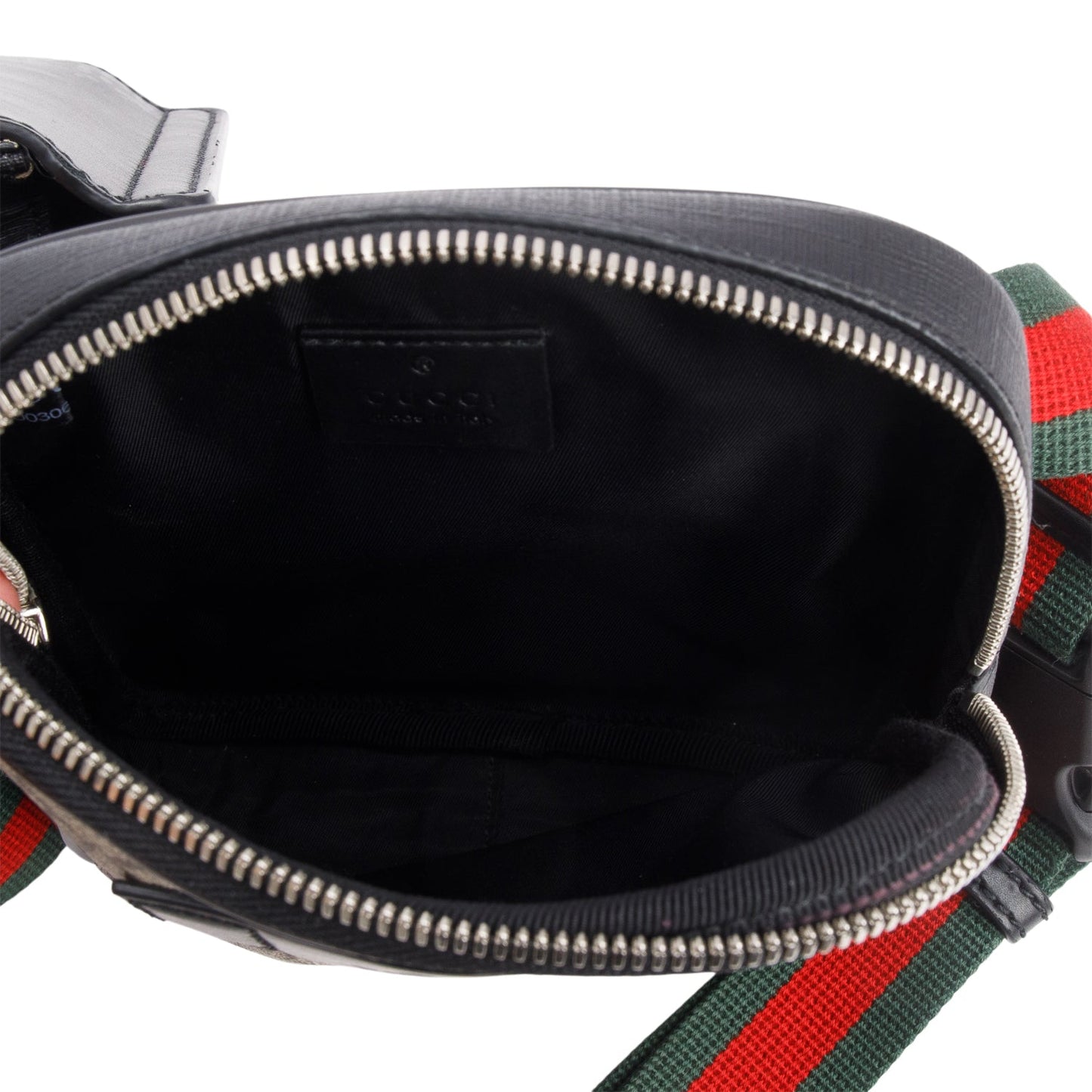 Gucci 2020 GG Supreme Web Double Belt Bag