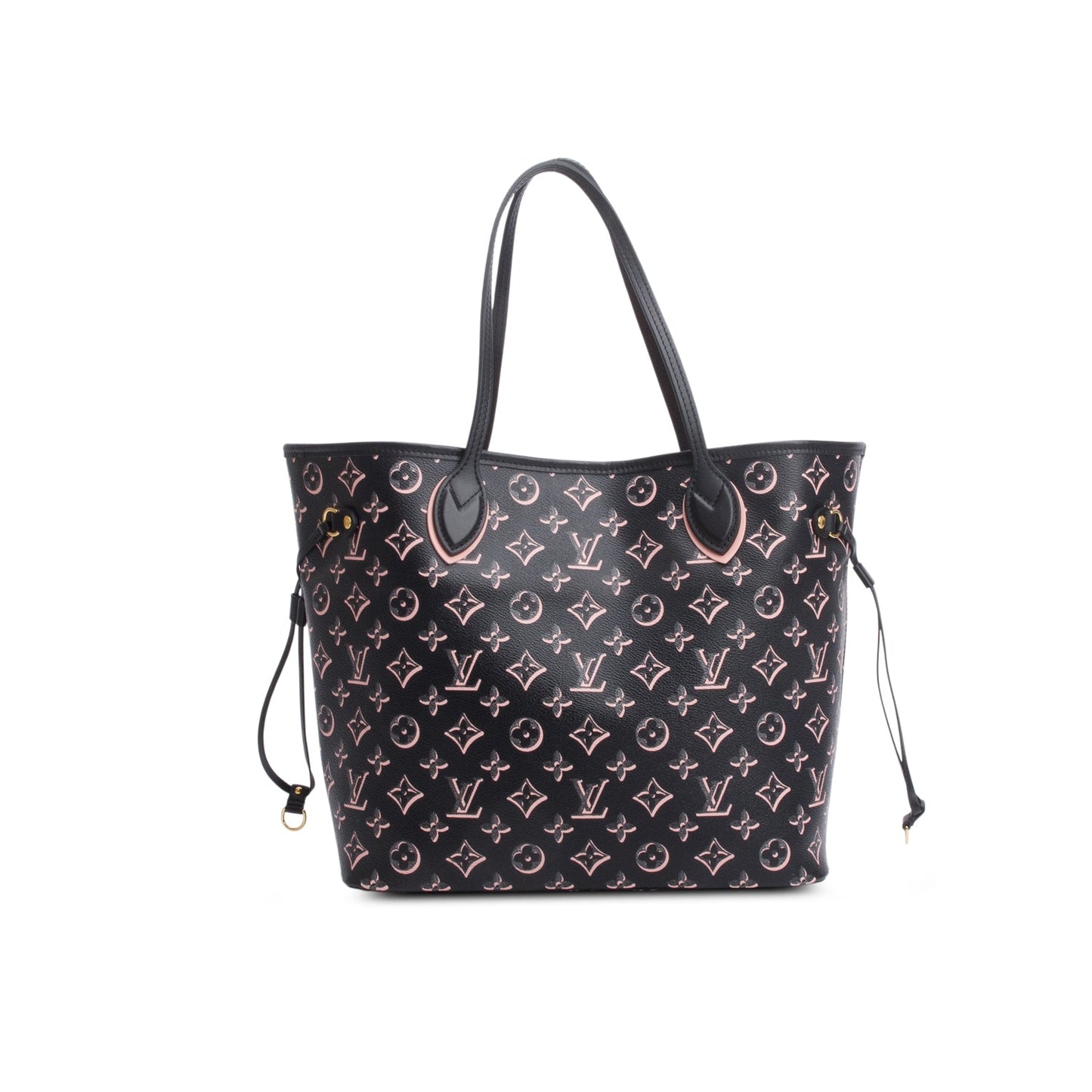 Louis Vuitton Black Monogram Fall for You Neverfull MM