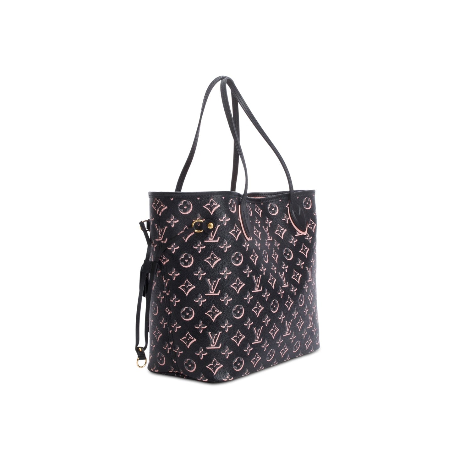 Louis Vuitton Black Monogram Fall for You Neverfull MM