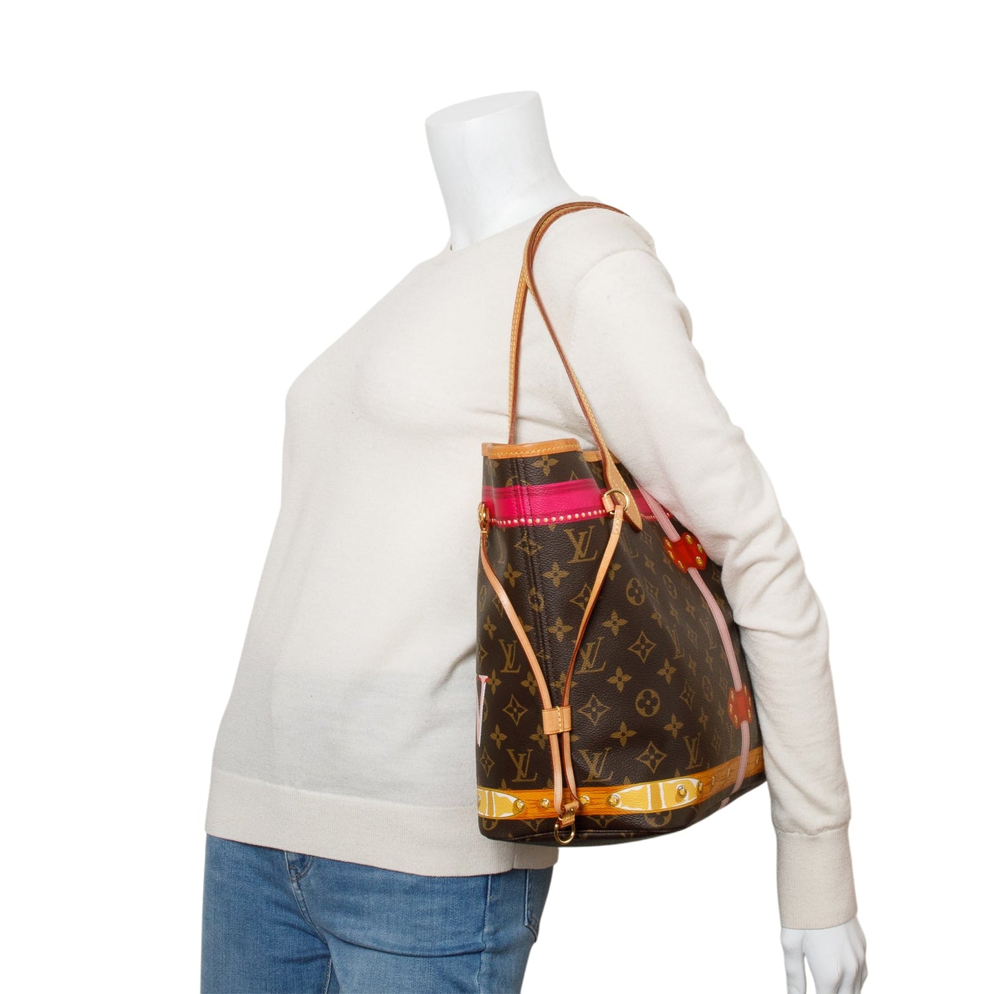 Louis Vuitton Monogram Summer Trunks Neo Neverfull MM