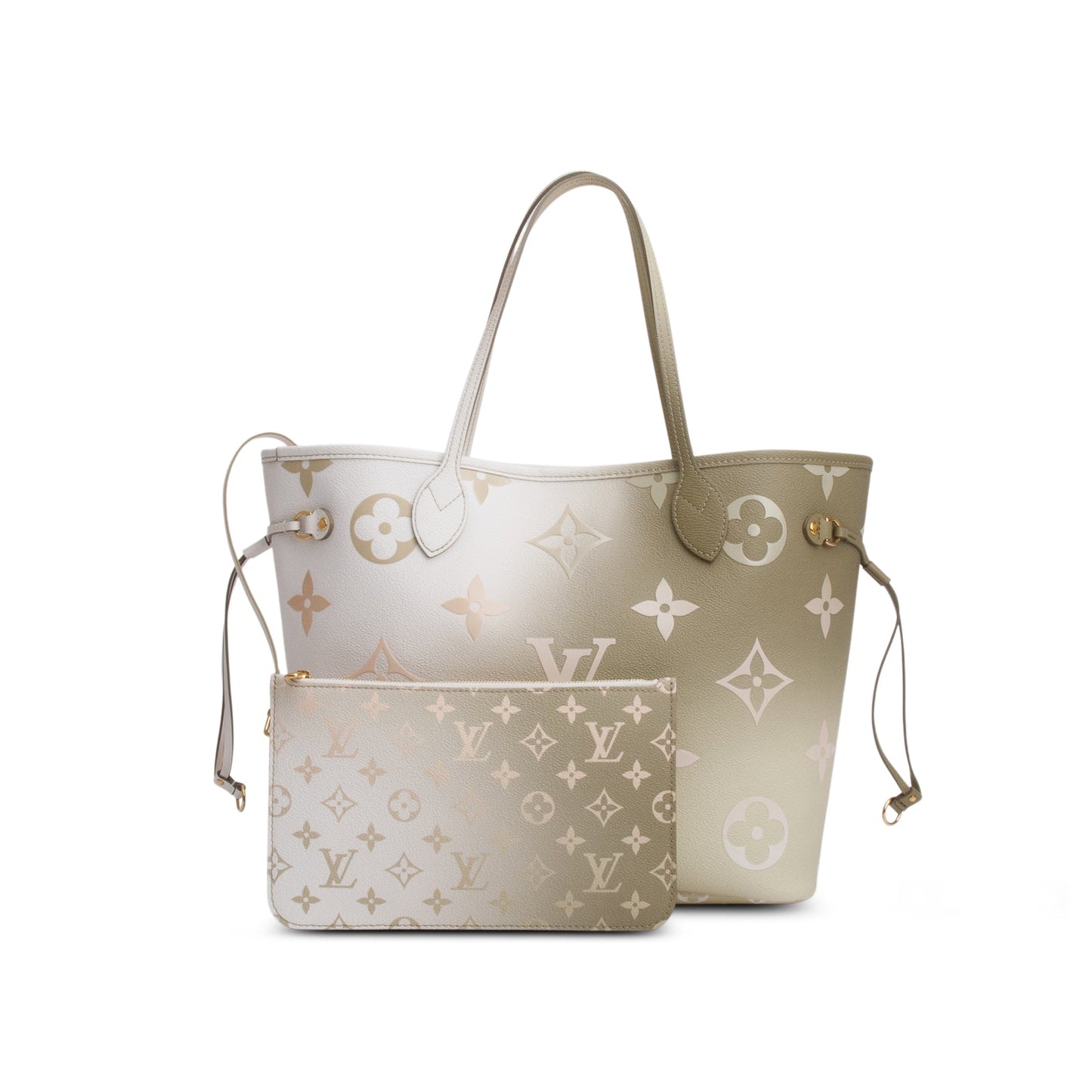 Louis Vuitton Monogram Sunset Khaki Giant Spring in The City Neverfull MM