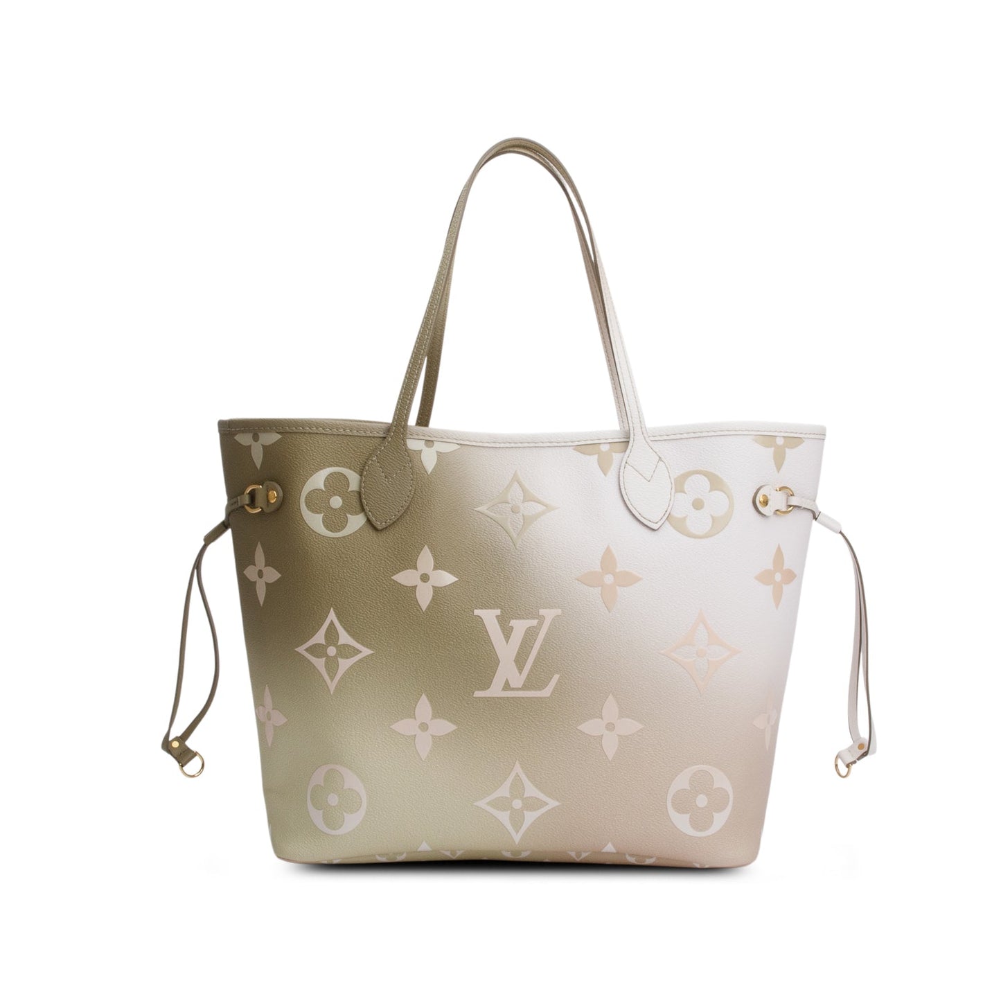 Louis Vuitton Monogram Sunset Khaki Giant Spring in The City Neverfull MM
