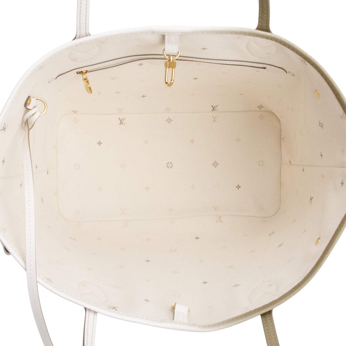 Louis Vuitton Monogram Sunset Khaki Giant Spring in The City Neverfull MM
