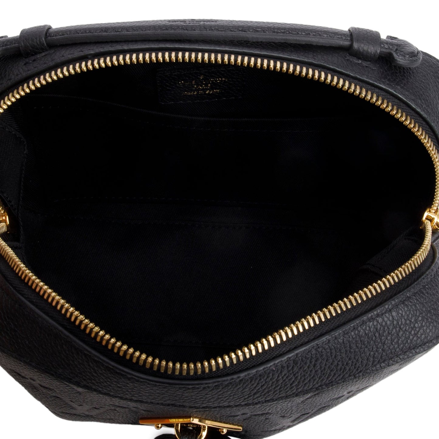Louis Vuitton Black Monogram Saintonge Crossbody
