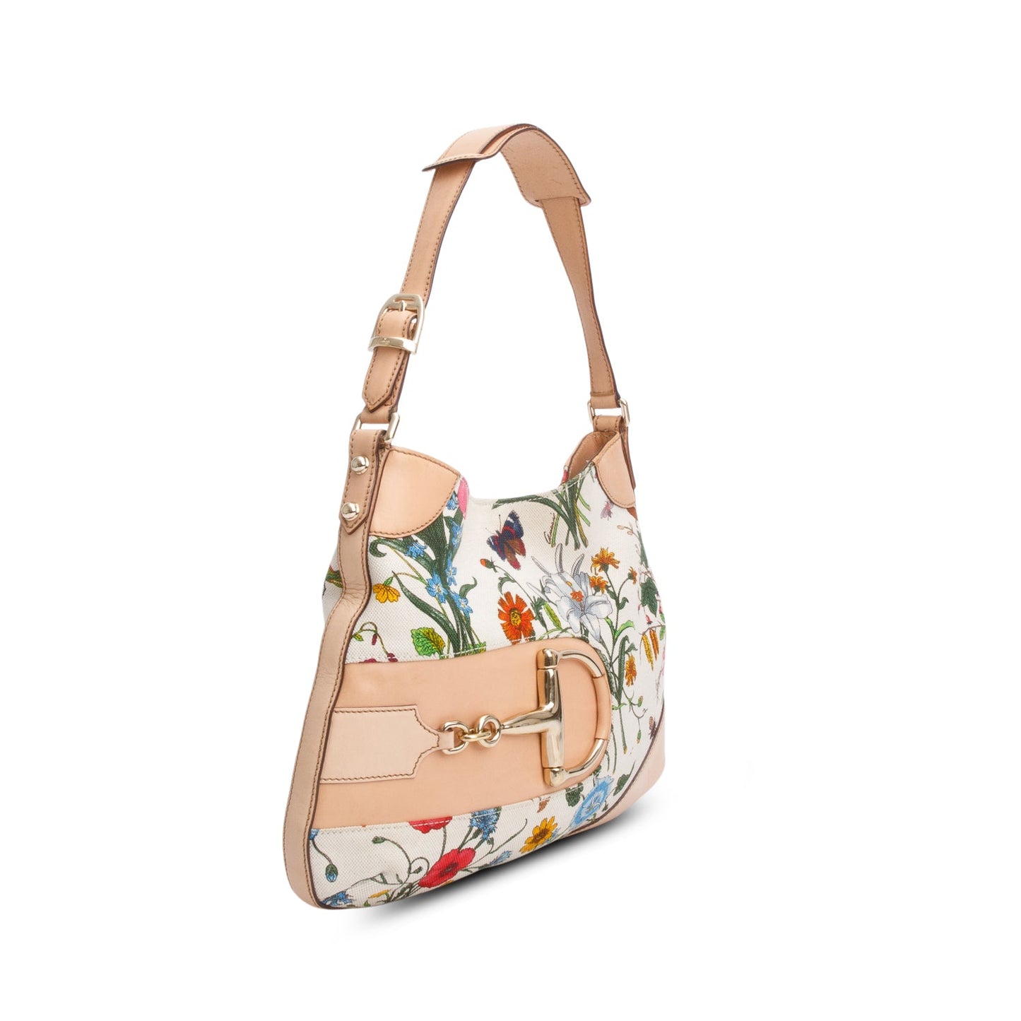 Gucci Multicolor Floral Flora Hasler Hobo