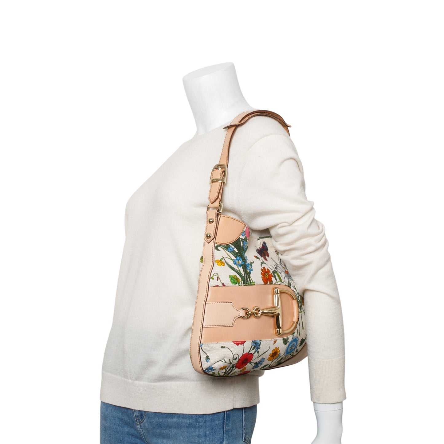 Gucci Multicolor Floral Flora Hasler Hobo