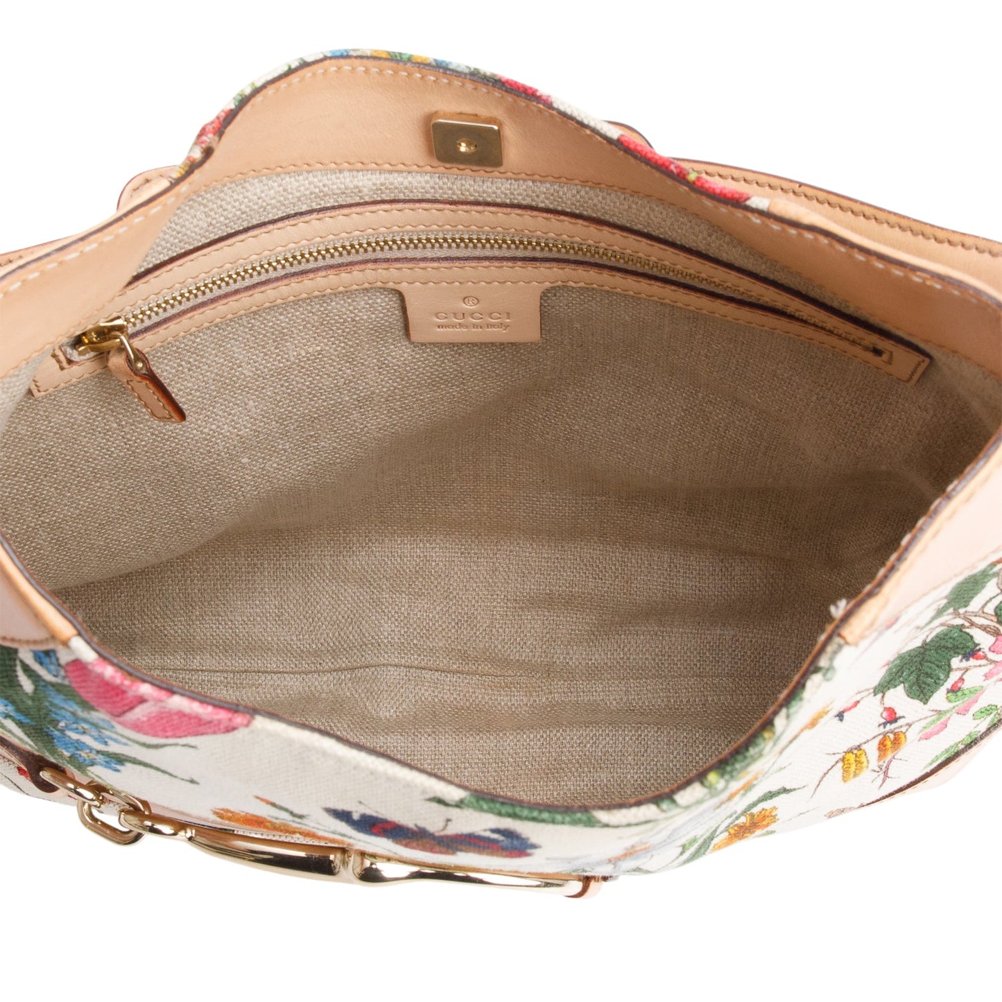 Gucci Multicolor Floral Flora Hasler Hobo