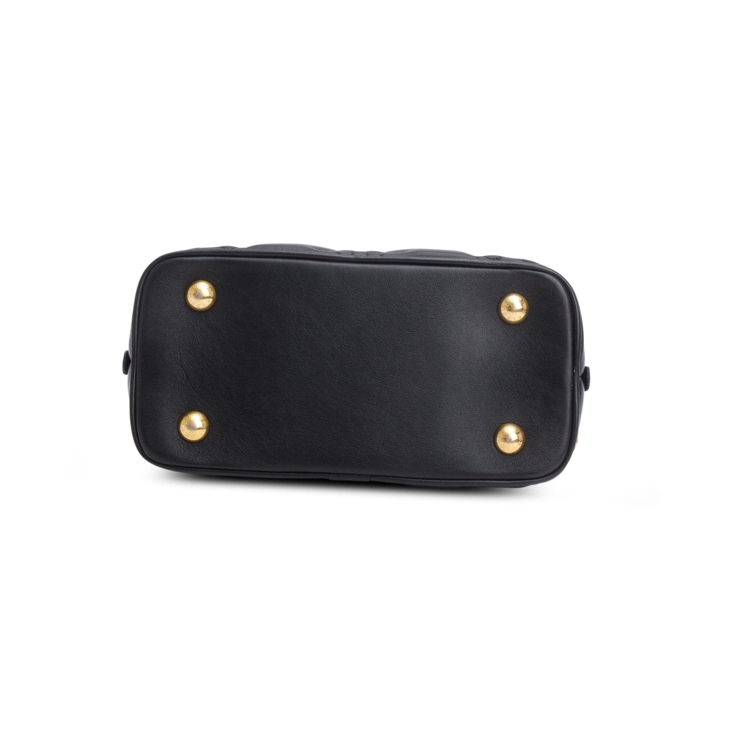 Louis Vuitton Black Calfskin Bubblegram Alma BB