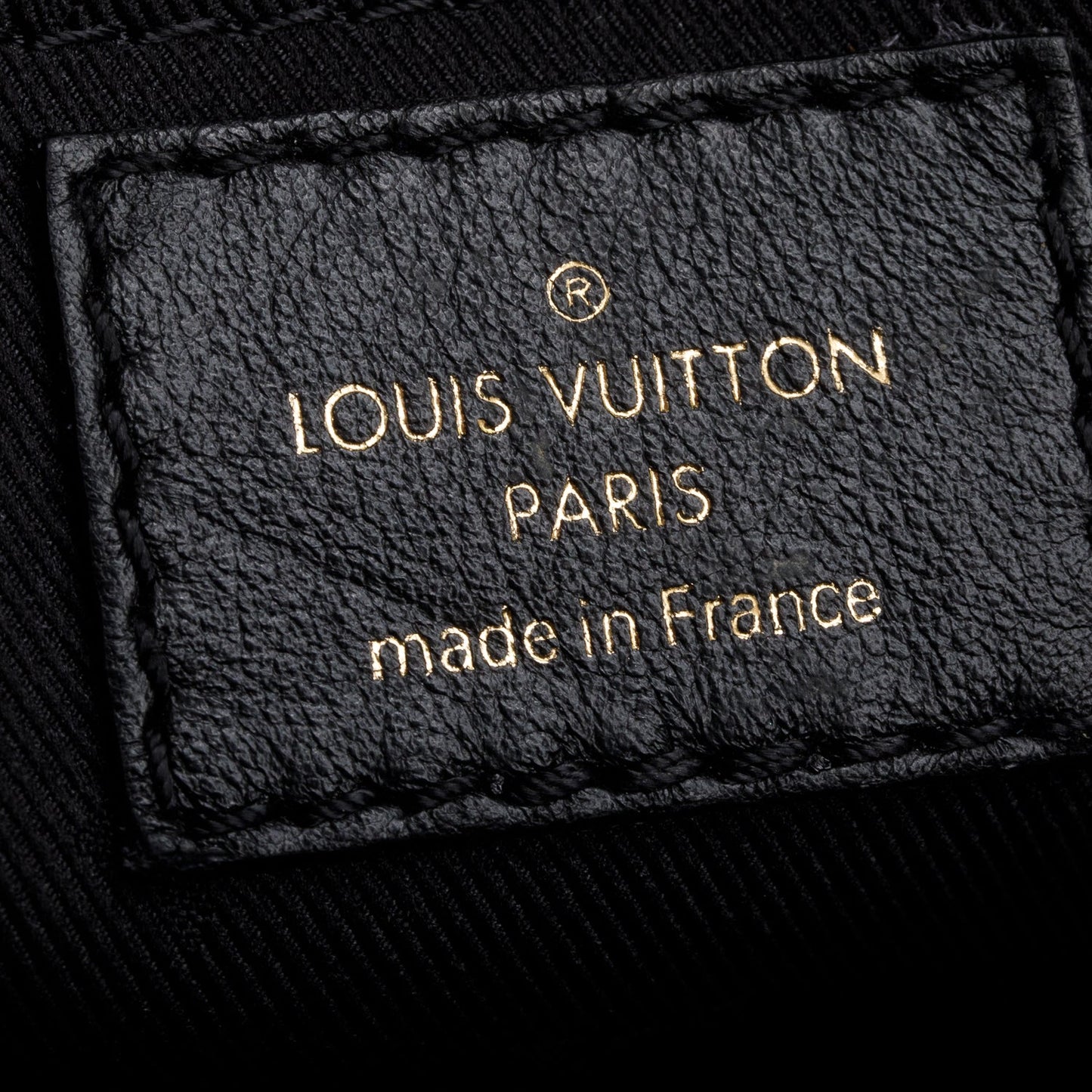 Louis Vuitton Black Calfskin Bubblegram Alma BB
