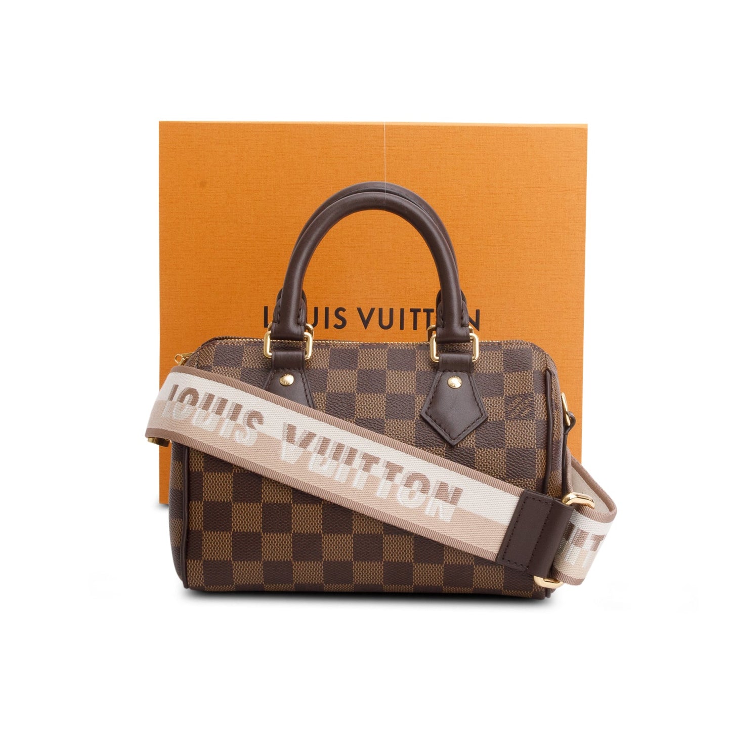 Louis Vuitton 2025 Damier Ebene Speedy Bandouliere 20