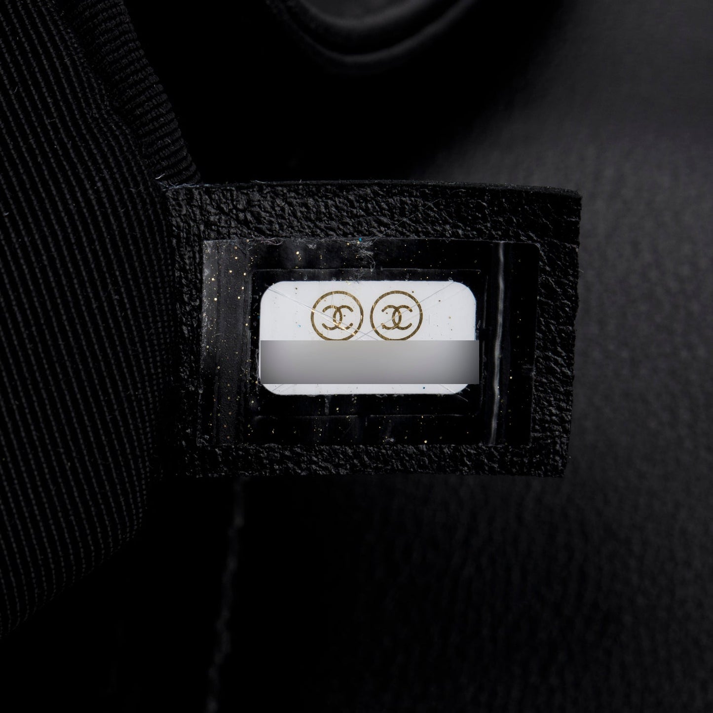 Chanel Black Quilted Lambskin Leather Medium Boy Bag