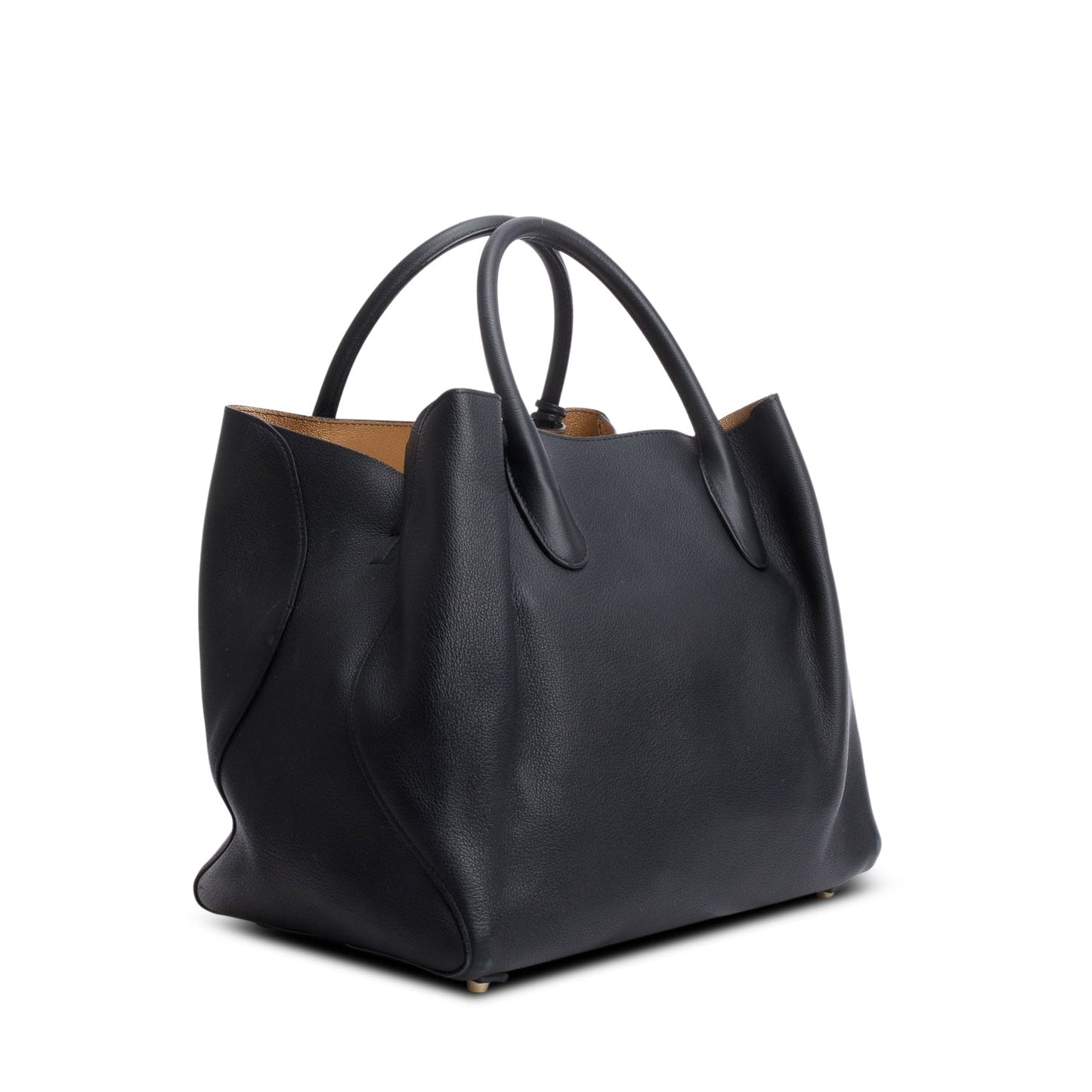 Christian Dior Supple Grained Calfskin Open Bar Tote Bag