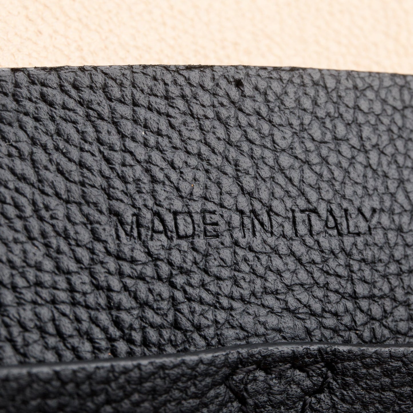 Christian Dior Supple Grained Calfskin Open Bar Tote Bag