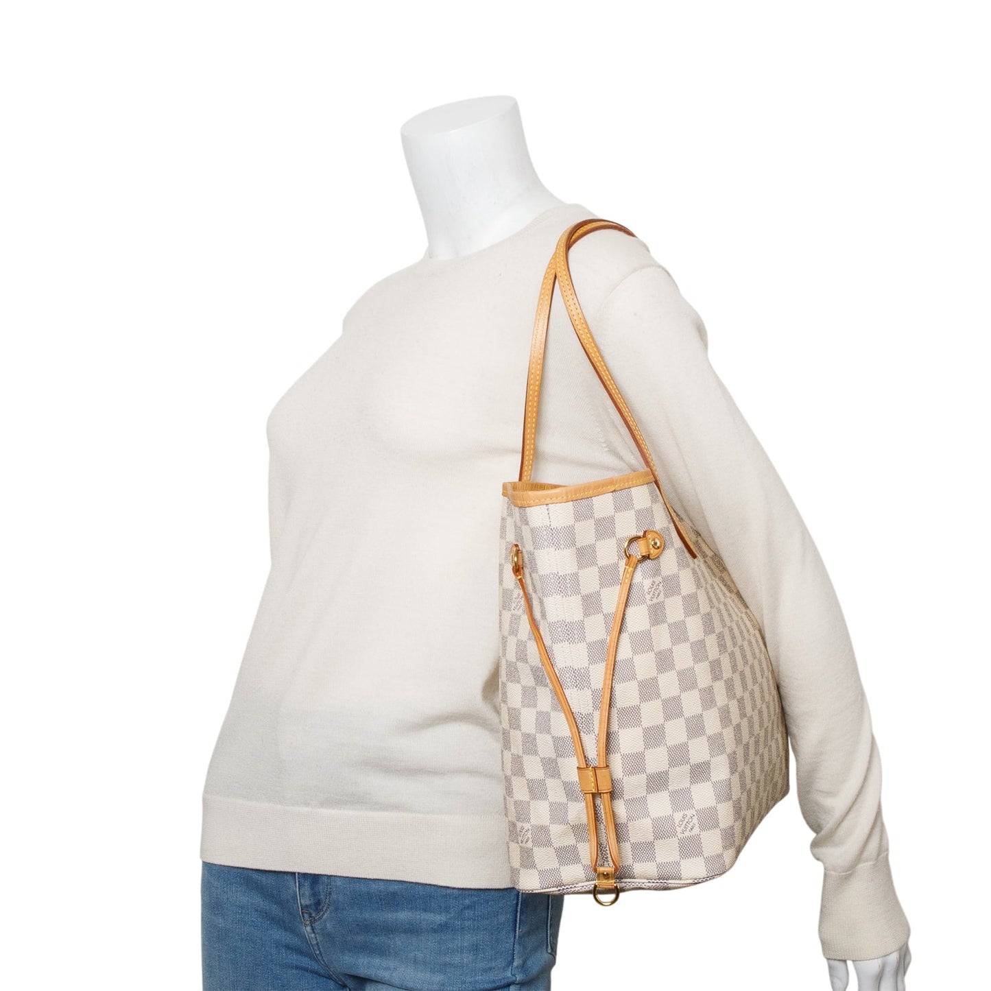 Louis Vuitton Damier Azur Neverfull MM